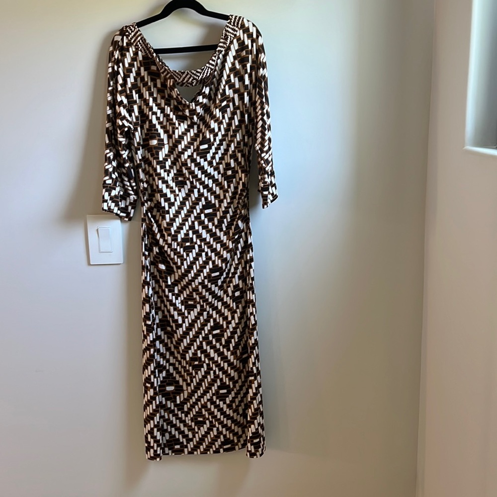 Diane von furstenberg patterned dress